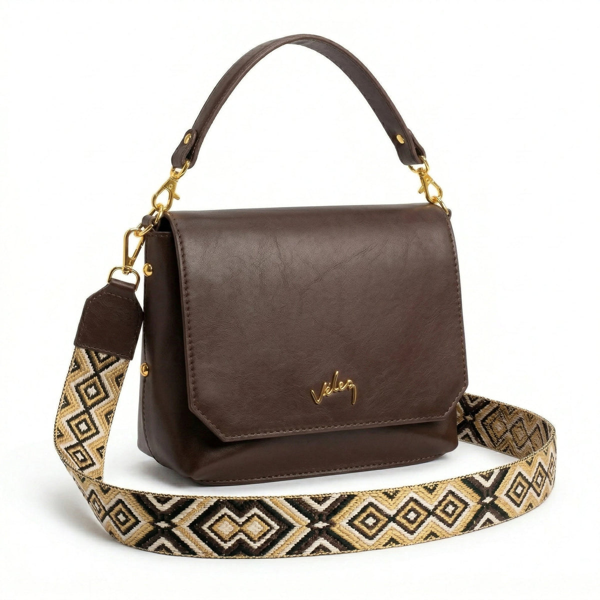 Bolso Carriel Vélez de Cuero Premium - Últimas Unidades Con 82% De Descuento🔥